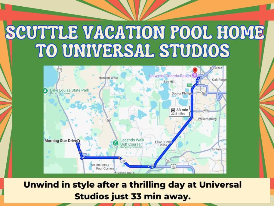 Scuttle Vacation Pool Home Wspa 奥兰多 外观 照片