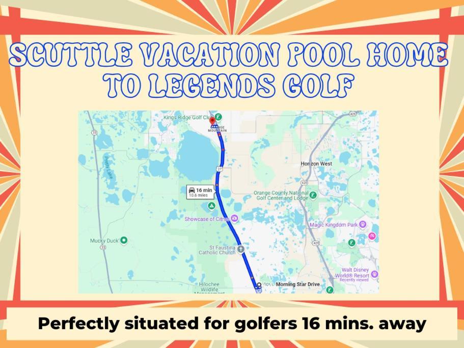 Scuttle Vacation Pool Home Wspa 奥兰多 外观 照片
